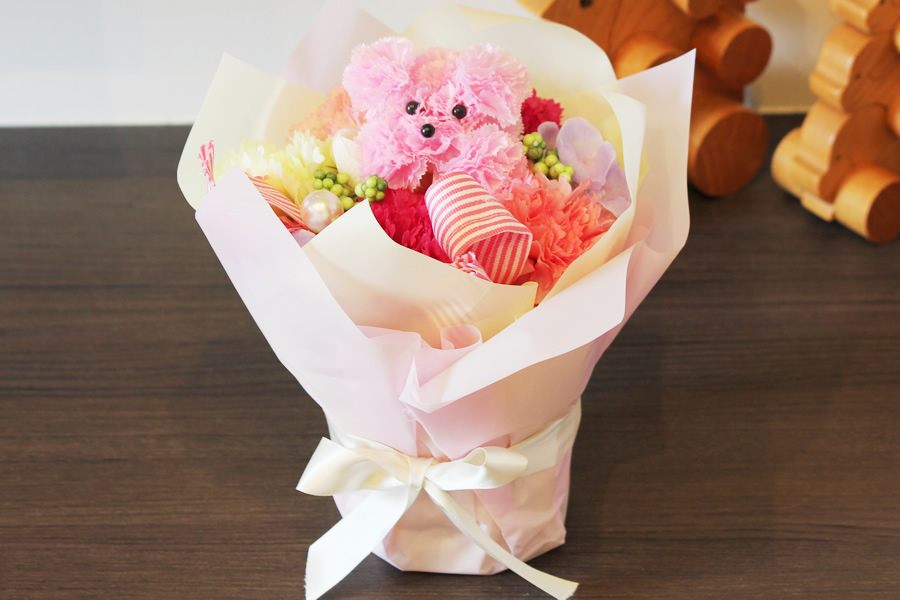 光触媒 光の楽園スウィートプードル アートフラワー 造花 クリアケース付き ラッピング不可 Acn166 造花と観葉植物の専門店 光の楽園