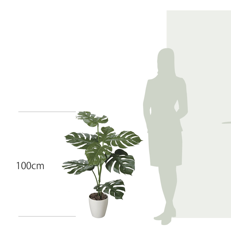 光触媒　人工観葉植物　ウォールグリーン　フェイクグリーン　モンステラ1.01.0 光触媒 人工観葉植物 ウォールグリーン フェイクグリーン